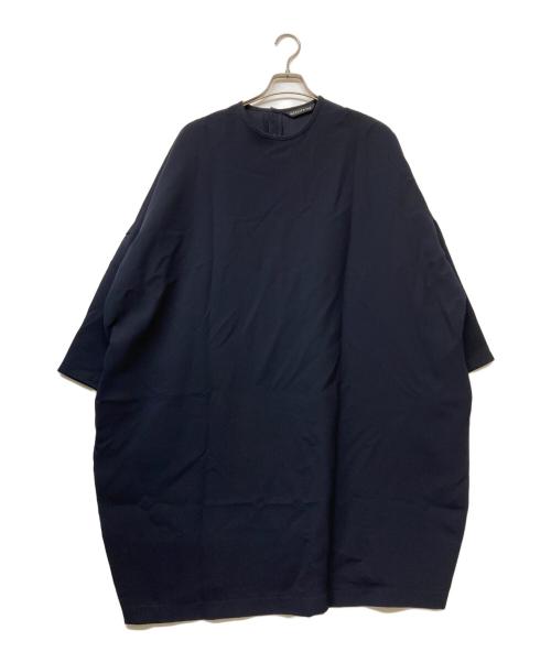 mizuiro-ind（ミズイロインド）mizuiro-ind (ミズイロインド) ワイドワンピース ネイビー サイズ:SIZE Freeの古着・服飾アイテム