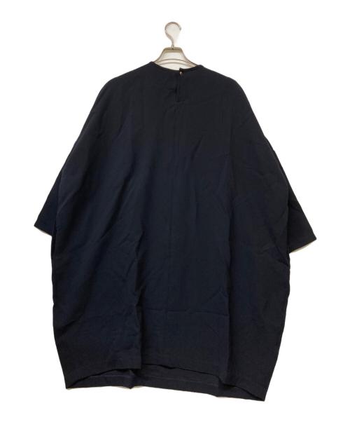mizuiro-ind（ミズイロインド）mizuiro-ind (ミズイロインド) ワイドワンピース ネイビー サイズ:SIZE Freeの古着・服飾アイテム