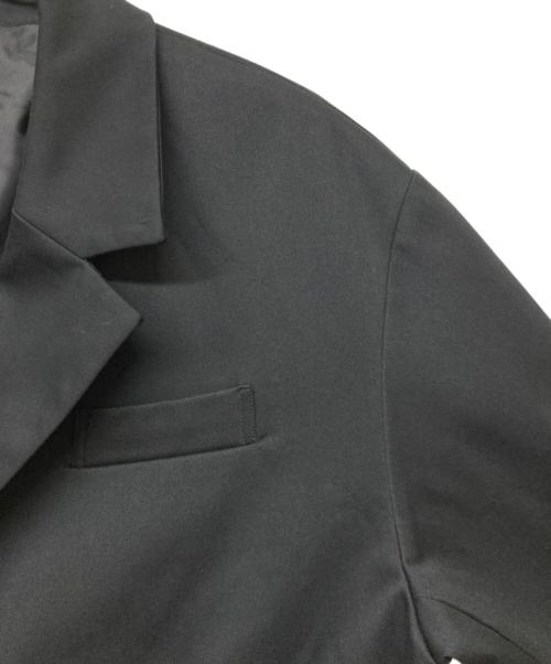 ADRER（アドラー）ADRER (アドラー) TR w cloth loose tailored double jacketティーアール ダブル クロス ルーズ テーラード ダブル ジャケット ブラック サイズ:SIZEXSの古着・服飾アイテム