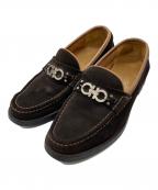 Salvatore Ferragamoサルヴァトーレ フェラガモ）の古着「ビットローファー」｜ブラウン