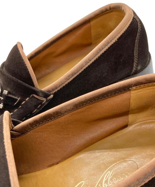Salvatore Ferragamo（サルヴァトーレ フェラガモ）Salvatore Ferragamo (サルヴァトーレ フェラガモ) ビットローファー ブラウン サイズ:25-25.5㎝の古着・服飾アイテム