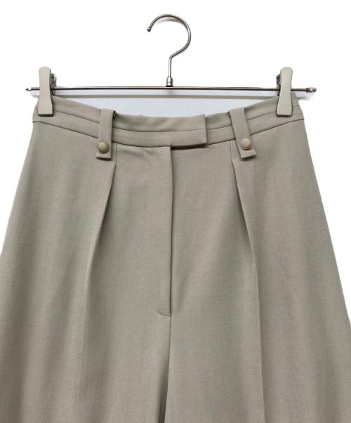 HER LIP TO（ハーリップトゥ）HER LIP TO (ハーリップトゥ) Lutetia Twill Set-Up(ルテティア ツイル セットアップ) ベージュ サイズ:sizeMの古着・服飾アイテム