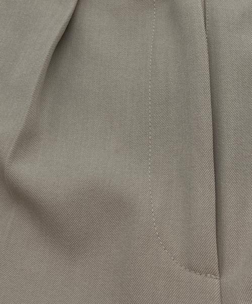 HER LIP TO（ハーリップトゥ）HER LIP TO (ハーリップトゥ) Lutetia Twill Set-Up(ルテティア ツイル セットアップ) ベージュ サイズ:sizeMの古着・服飾アイテム