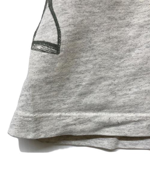 rel・e・vant products（レラバント・プロダクツ）rel・e・vant products (レラバント・プロダクツ) プリントTシャツ グレー サイズ:Lの古着・服飾アイテム