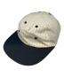 rajabrooke（ラジャブルック）の古着「5panel CAP/ファイブパネルキャップ」｜アイボリー×カーキ