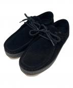 LAST RESORT ABラストリゾートエービー）の古着「VM006-MOC SUEDE」｜ブラック