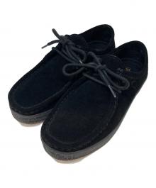 LAST RESORT AB（ラストリゾートエービー）の古着「VM006-MOC SUEDE」｜ブラック