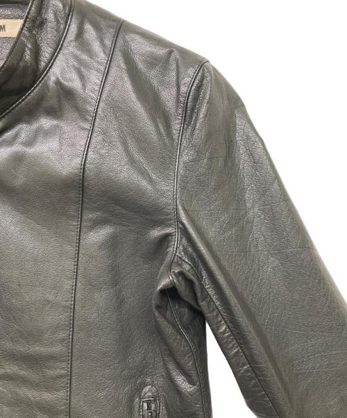 FACTOTUM（ファクトタム）FACTOTUM (ファクトタム) カウレザーライダースジャケット ブラック サイズ:44の古着・服飾アイテム
