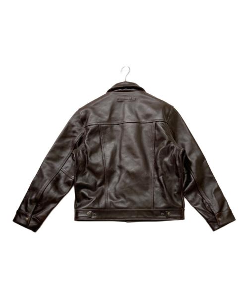 WILD TURKEY（ワイルドターキー）WILD TURKEY (ワイルドターキー) レザージャケット ブラウン サイズ:sizeLの古着・服飾アイテム