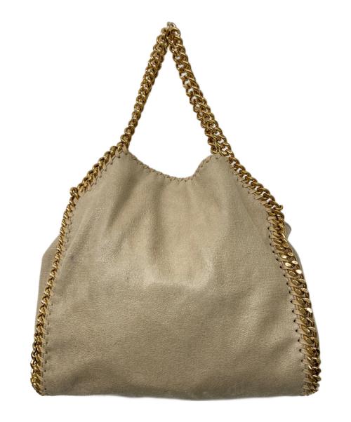 STELLA McCARTNEY（ステラマッカートニー）STELLA McCARTNEY (ステラマッカートニー) FALABELLA MINI TOTE BAG(ファラベラ ミニ トート バッグ) ベージュ×ゴールドの古着・服飾アイテム