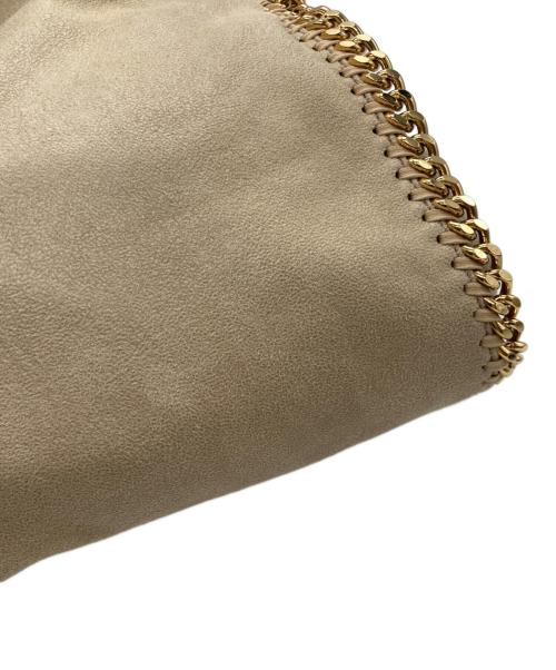 STELLA McCARTNEY（ステラマッカートニー）STELLA McCARTNEY (ステラマッカートニー) FALABELLA MINI TOTE BAG(ファラベラ ミニ トート バッグ) ベージュ×ゴールドの古着・服飾アイテム