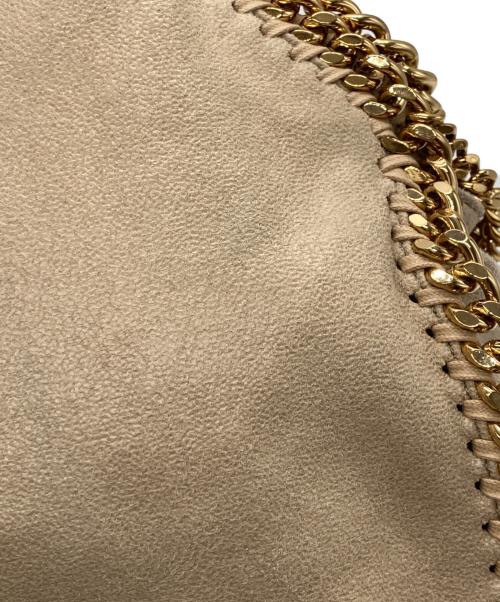 STELLA McCARTNEY（ステラマッカートニー）STELLA McCARTNEY (ステラマッカートニー) FALABELLA MINI TOTE BAG(ファラベラ ミニ トート バッグ) ベージュ×ゴールドの古着・服飾アイテム