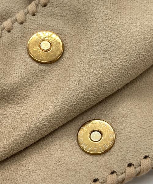 STELLA McCARTNEY（ステラマッカートニー）STELLA McCARTNEY (ステラマッカートニー) FALABELLA MINI TOTE BAG(ファラベラ ミニ トート バッグ) ベージュ×ゴールドの古着・服飾アイテム