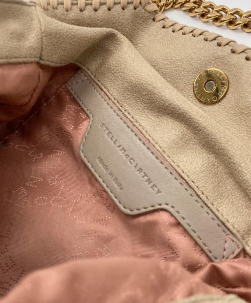 STELLA McCARTNEY（ステラマッカートニー）STELLA McCARTNEY (ステラマッカートニー) FALABELLA MINI TOTE BAG(ファラベラ ミニ トート バッグ) ベージュ×ゴールドの古着・服飾アイテム