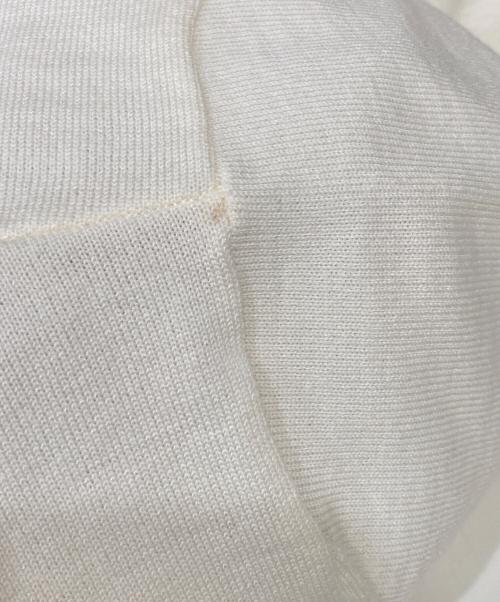 anuans（アニュアンス）anuans (アニュアンス) 26SS パールコンパクトニットカーディガン イエロー サイズ:FREEの古着・服飾アイテム