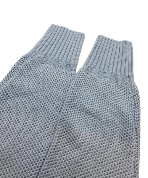L'AUBE BLANC（ローブ ブラン）L'AUBE BLANC (ローブ ブラン) 26SS ニットカーディガン スカイブルー サイズ:FREE 未使用品の古着・服飾アイテム