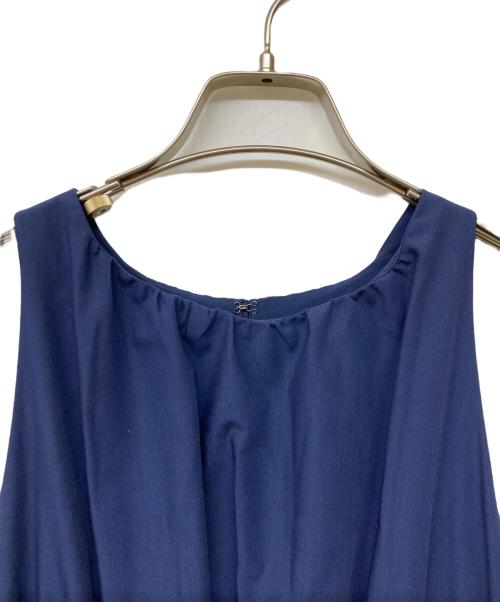 HER LIP TO（ハーリップトゥ）Her lip to (ハーリップトゥ) Riviera Bow Tiered Long Dress ネイビー サイズ:S 未使用品の古着・服飾アイテム