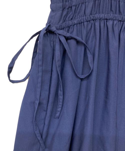 HER LIP TO（ハーリップトゥ）Her lip to (ハーリップトゥ) Riviera Bow Tiered Long Dress ネイビー サイズ:S 未使用品の古着・服飾アイテム
