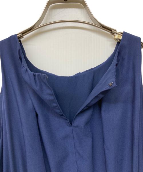 HER LIP TO（ハーリップトゥ）Her lip to (ハーリップトゥ) Riviera Bow Tiered Long Dress ネイビー サイズ:S 未使用品の古着・服飾アイテム