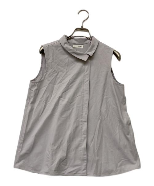 L'Or（ロル）L'Or (ロル) Asymmetry Collar Shirt/アシンメトリー・カラー・シャツ グレー サイズ:Freeの古着・服飾アイテム