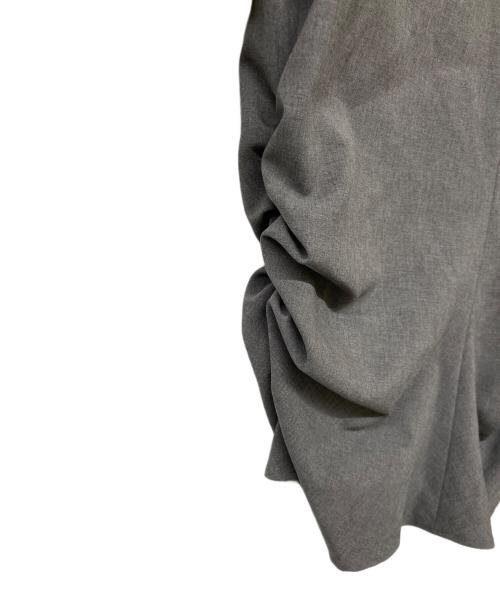 Audire（アウディーレ）Audire (アウディーレ) Shoreline blouse/ショアライン ブラウス グレー サイズ:Sの古着・服飾アイテム