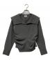 Audire（アウディーレ）の古着「Shoreline blouse/ショアライン ブラウス」｜グレー