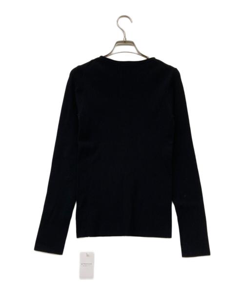 Noble（ノーブル）Noble (ノーブル) 25AW レースアップリブニット ブラック サイズ:Free 未使用品の古着・服飾アイテム