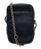 MARINE SERREマリーンセル）の古着「チェーンショルダーバッグ」｜ブラック
