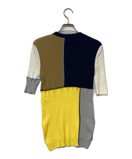nagonstans（ナゴンスタンス）nagonstans (ナゴンスタンス) half-sleeves topL/ハーフスリーブトップ マルチカラー サイズ:Mの古着・服飾アイテム
