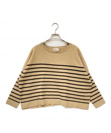 Traditional Weatherwear（トラディショナルウェザーウェア）の古着「LYNE KNIT（リンニット）」｜ブラウン
