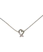 TIFFANY & Co.ティファニー）の古着「ラビングハートネックレス」｜シルバー