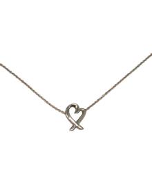 TIFFANY & Co.（ティファニー）の古着「ラビングハートネックレス」｜シルバー
