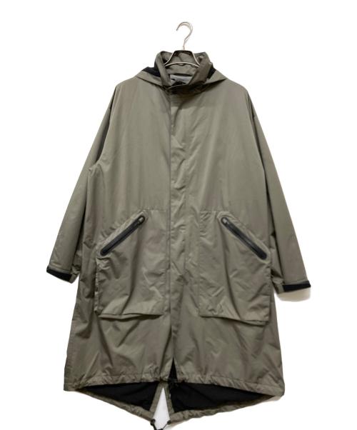Adam et Rope（アダム エ ロペ）Adam et Rope (アダム エ ロペ) 【DERMIZAX】モッズコート グレー サイズ:SIZELの古着・服飾アイテム