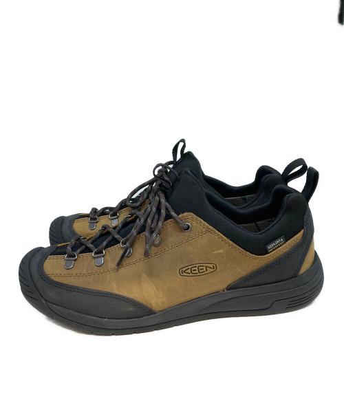 KEEN（キーン）KEEN (キーン) JASPER II MOC WP BISON(ジャスパー ツー モック ウォータープルーフ バイソン) ベージュ×ブラック サイズ:27.5ｃｍの古着・服飾アイテム