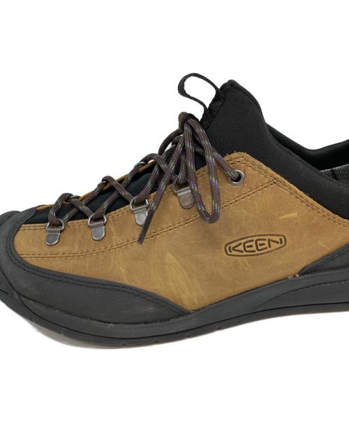 KEEN（キーン）KEEN (キーン) JASPER II MOC WP BISON(ジャスパー ツー モック ウォータープルーフ バイソン) ベージュ×ブラック サイズ:27.5ｃｍの古着・服飾アイテム