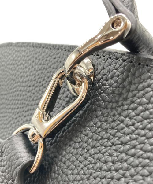JISTORY（ジストリー）JISTORY (ジストリー) SQUARE BELT HANDLE BAG（スクエア ベルト ハンドル バッグ） ブラックの古着・服飾アイテム
