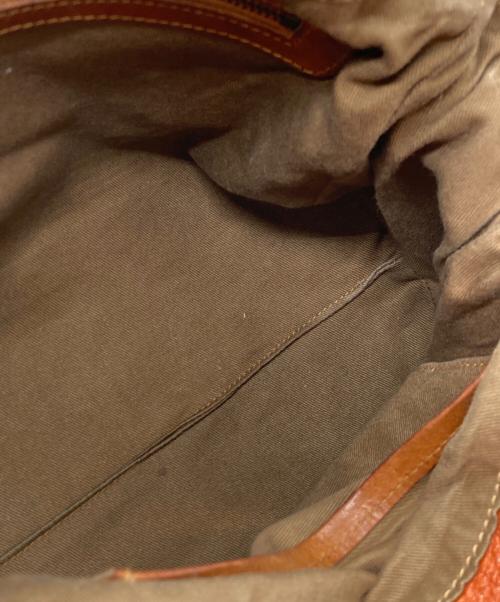genten（ゲンテン）genten (ゲンテン) 2WAYレザーショルダーバッグ ブラウンの古着・服飾アイテム