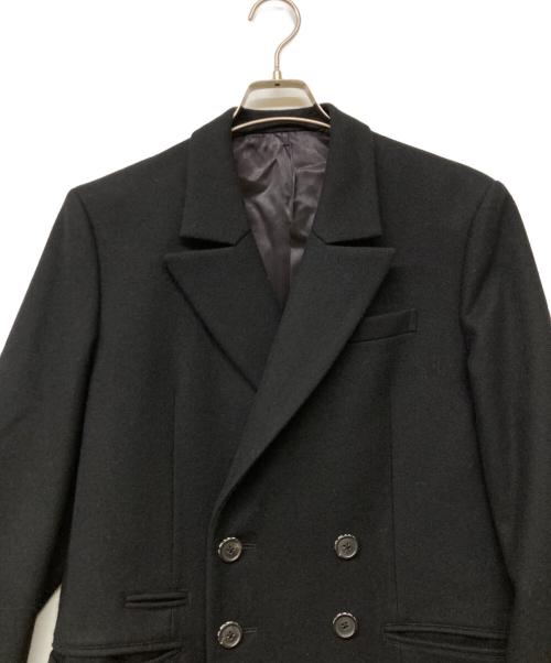 SHAREEF（シャリーフ）SHAREEF (シャリーフ) 20AW DOUBLE LONG COAT/ダブルロングコート ブラック サイズ:Sの古着・服飾アイテム