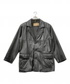 BRAEFAIR LEATHERブレアフェア レザー）の古着「レザージャケット」｜ブラック