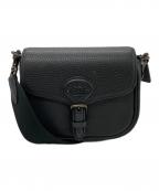 COACHコーチ）の古着「アメリア スモール サドル バッグ」｜ブラック