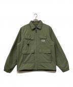 HUFハフ）の古着「SUMMIT JACKET(サミット ジャケット)」｜カーキ