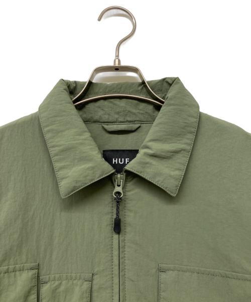 HUF（ハフ）HUF (ハフ) SUMMIT JACKET(サミット ジャケット) カーキ サイズ:不明の古着・服飾アイテム