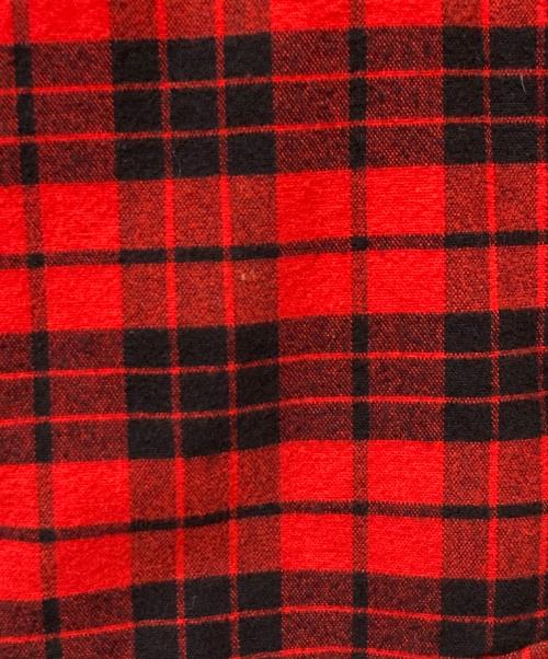 RALPH LAUREN（ラルフローレン）RALPH LAUREN (ラルフローレン) BLAKE ハウスチェックボタンダウンシャツ レッド×ブラック サイズ:SIZEXXLの古着・服飾アイテム
