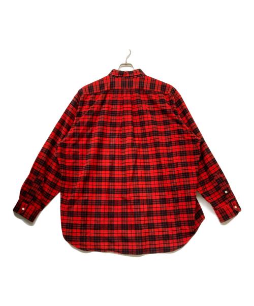 RALPH LAUREN（ラルフローレン）RALPH LAUREN (ラルフローレン) BLAKE ハウスチェックボタンダウンシャツ レッド×ブラック サイズ:SIZEXXLの古着・服飾アイテム