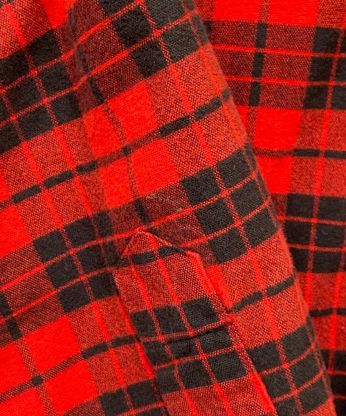 RALPH LAUREN（ラルフローレン）RALPH LAUREN (ラルフローレン) BLAKE ハウスチェックボタンダウンシャツ レッド×ブラック サイズ:SIZEXXLの古着・服飾アイテム