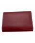 Yves Saint Laurent (イヴサンローラン) Yカット ウォレット レッド：14000円