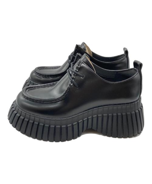 CAMPER（カンペール）CAMPER (カンペール) ピクスビーシーエヌ フラットシューズ ブラック サイズ:SIZE22.5㎝の古着・服飾アイテム