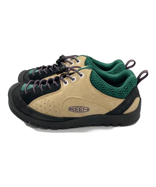 KEEN（キーン）KEEN (キーン) JASPER ROCKS SP(ジャスパー ロックス エスピー) ベージュ×グリーン サイズ:23.5㎝の古着・服飾アイテム