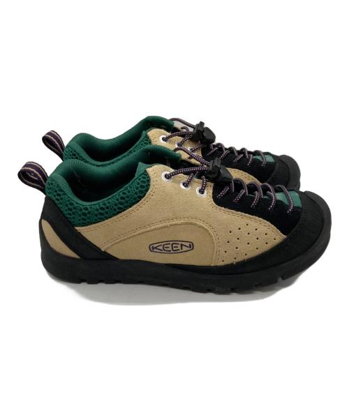 KEEN（キーン）KEEN (キーン) JASPER ROCKS SP(ジャスパー ロックス エスピー) ベージュ×グリーン サイズ:23.5㎝の古着・服飾アイテム