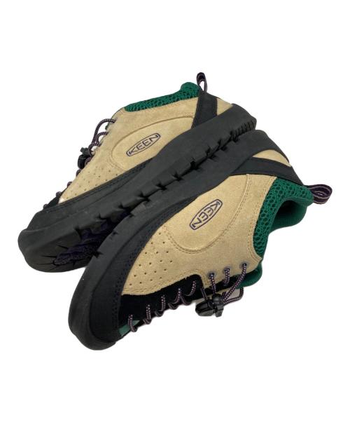 KEEN（キーン）KEEN (キーン) JASPER ROCKS SP(ジャスパー ロックス エスピー) ベージュ×グリーン サイズ:23.5㎝の古着・服飾アイテム